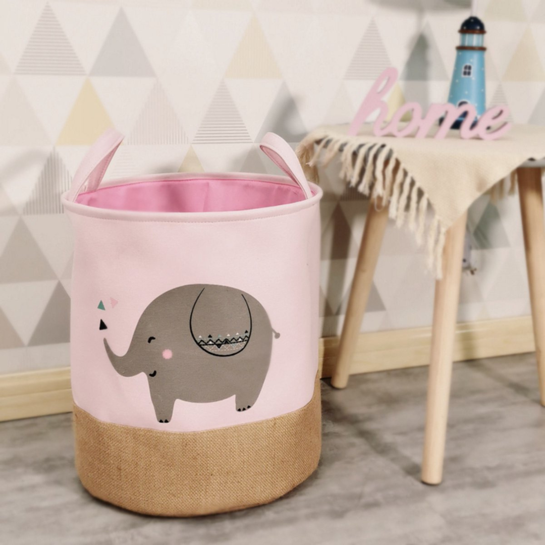 Olifnt wasmand kinderkamer